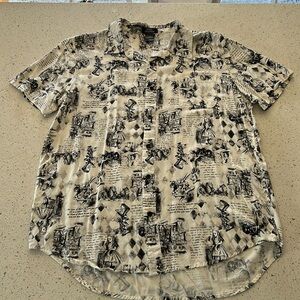 Alice in Wonderland, Social Collision, XL, short sleeve